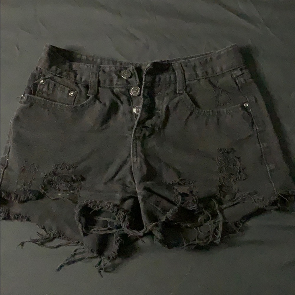 Distressed Shorts